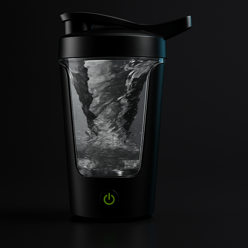 Volt vaso mezclador eléctrico negro